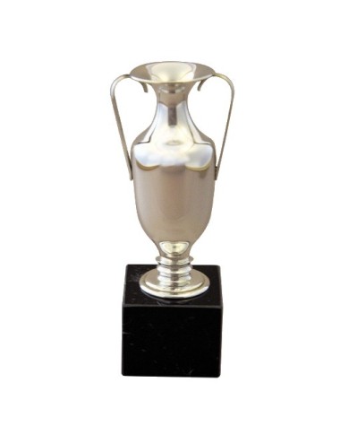 copa de metal con baño de plata de primera  ley 301/1