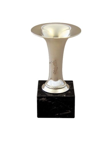 copa de metal con baño de plata de primera  ley 344G/1