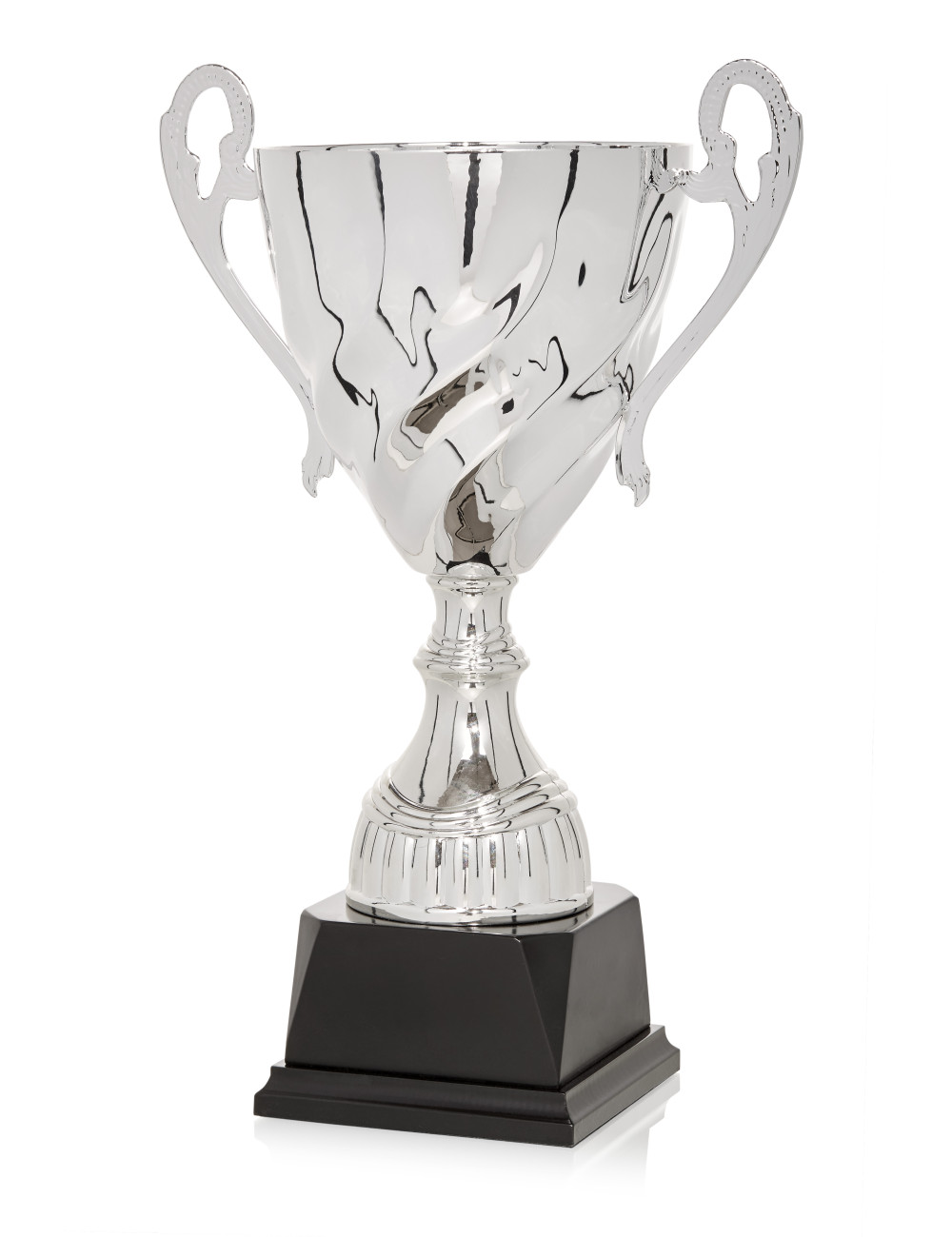 Copa Plateada de Abs metalizado sobre base Abs 84-7561