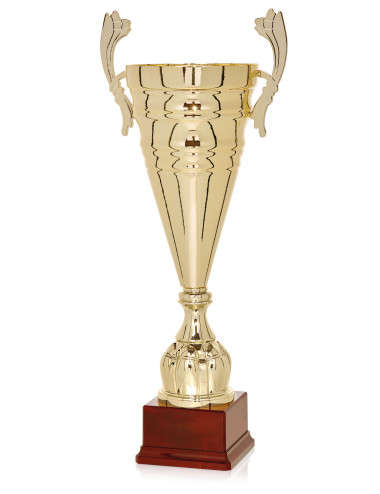Copa Dorada de Abs metalizado sobre base Abs 87-7351
