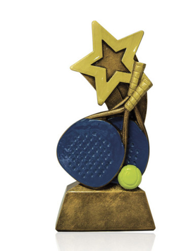 Trofeo de resina de Padel 174/18520