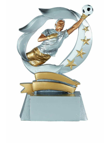 Trofeo de resina de Fútbol 185/61409