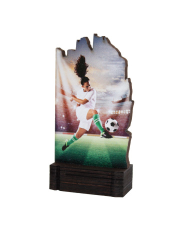 Trofeo de madera de Fútbol 188/22409
