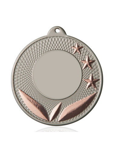 051L - Medalla de Hierro. 50mm. Oro, Plata, Cobre.