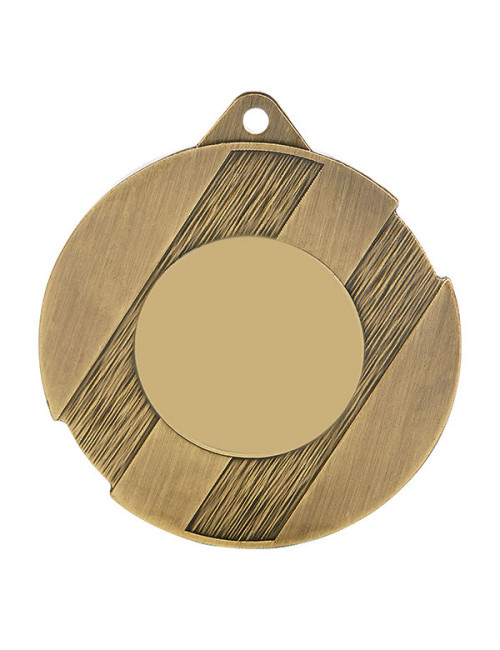 058L - Medalla de Hierro. 50mm. Oro, Plata, Cobre y Bronce.