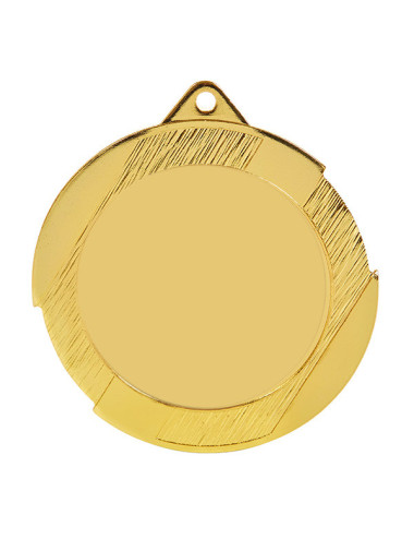 078C - Medalla de Hierro. 70mm. Oro, Plata, Cobre y Bronce.