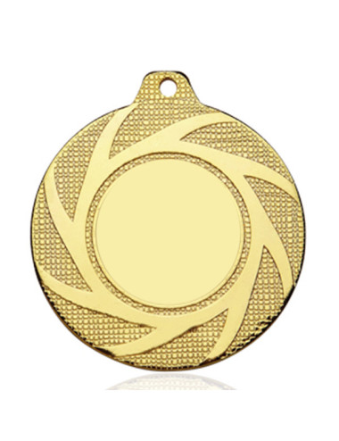 084L - Medalla de hierro de 50mm. Oro, Plata, Cobre, Bronce.