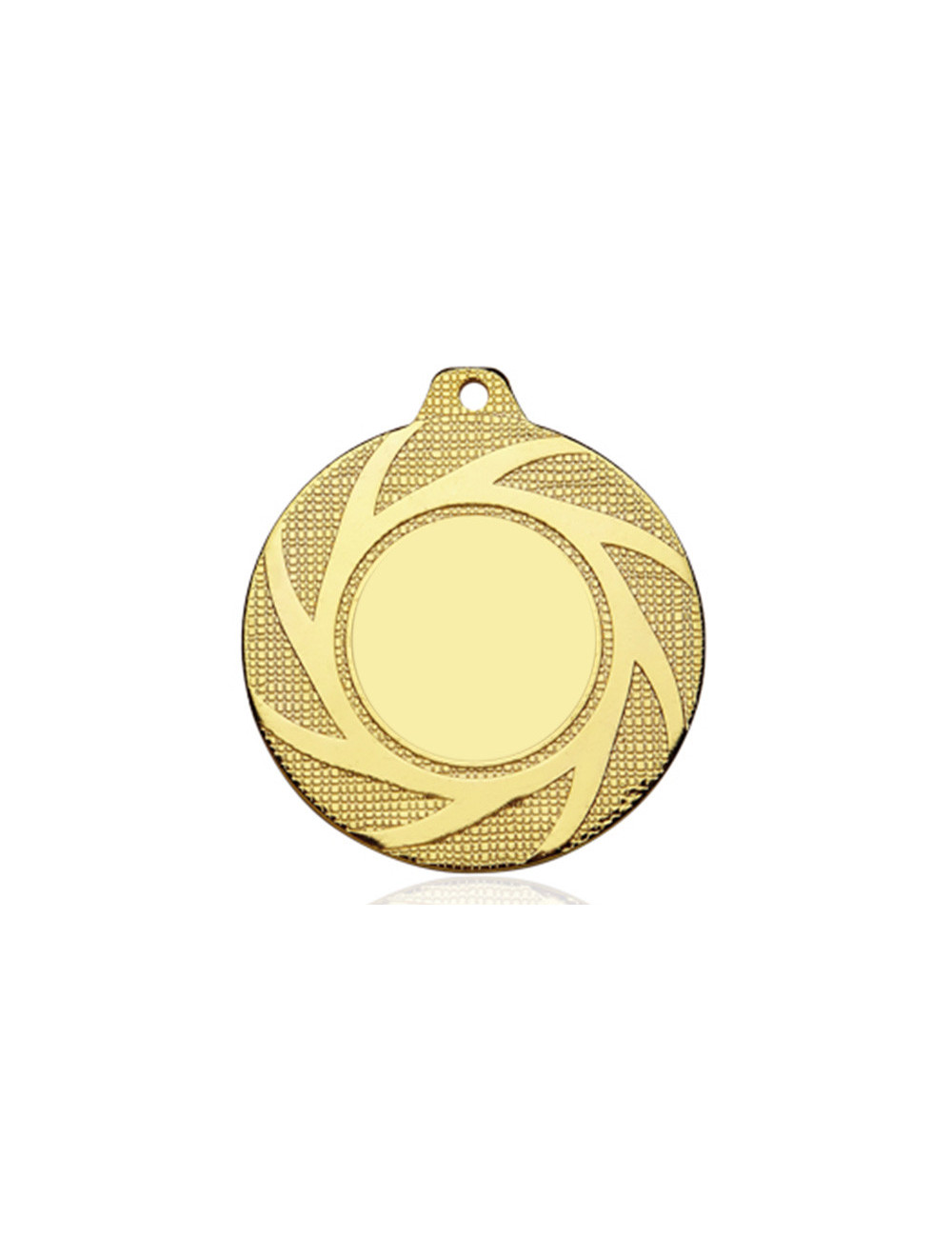 084L - Medalla de hierro de 50mm. Oro, Plata, Cobre, Bronce.