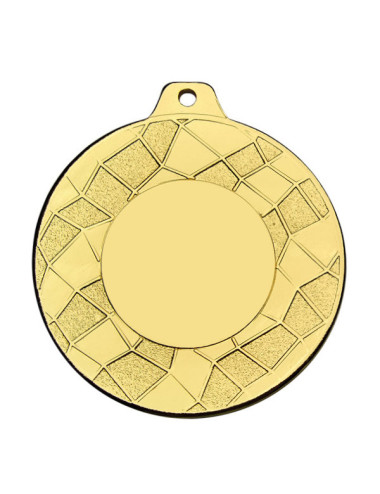 301L - Medalla de hierro de 50mm. Oro, Plata, Cobre, Bronce.