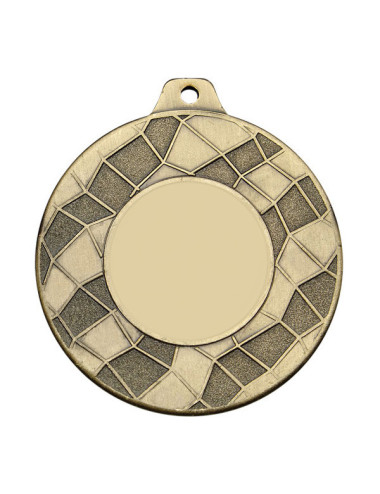 301L - Medalla de hierro de 50mm. Oro, Plata, Cobre, Bronce.