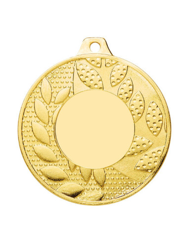 087L - Medalla de Hierro. 50mm. Oro, Plata, Cobre.