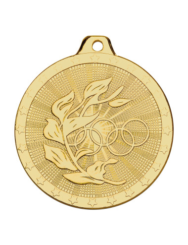 NU05 - Medalla de Hierro. 50mm. Oro, Plata, Cobre.