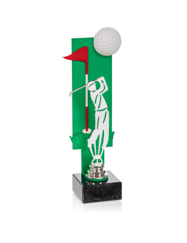 Trofeo de metal 3D de Golf 191/NTX12