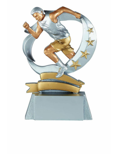 Trofeo de resina de Atletismo 61404