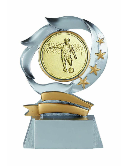 Trofeo de resina portadisco 61418
