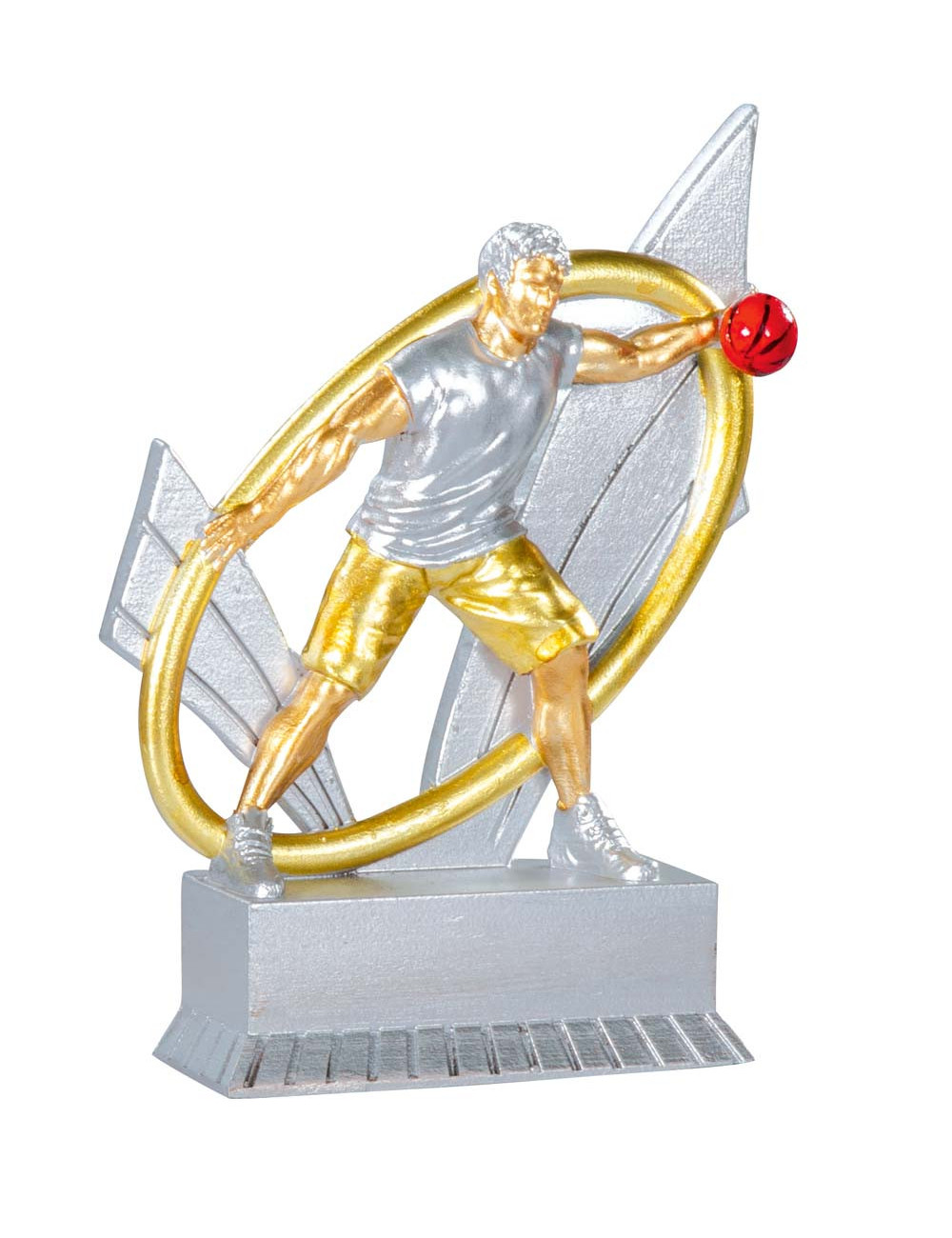 Trofeo de resina de Baloncesto 31402