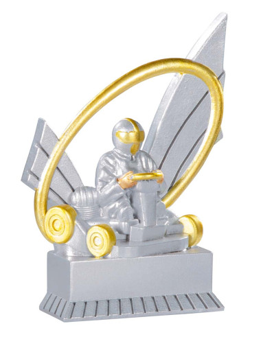 Trofeo de resina de Karts 31420
