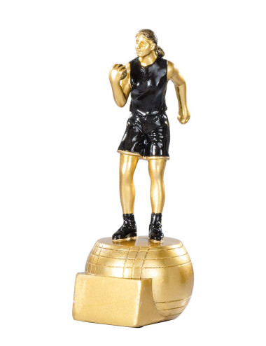 Trofeo de resina petanca femenino 71521