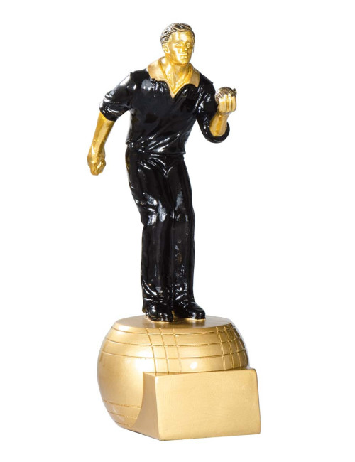 Trofeo de resina petanca masculino 71522