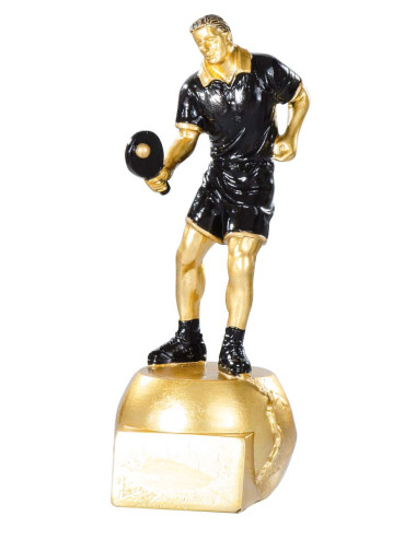 Trofeo de resina tenis de mesa 71523