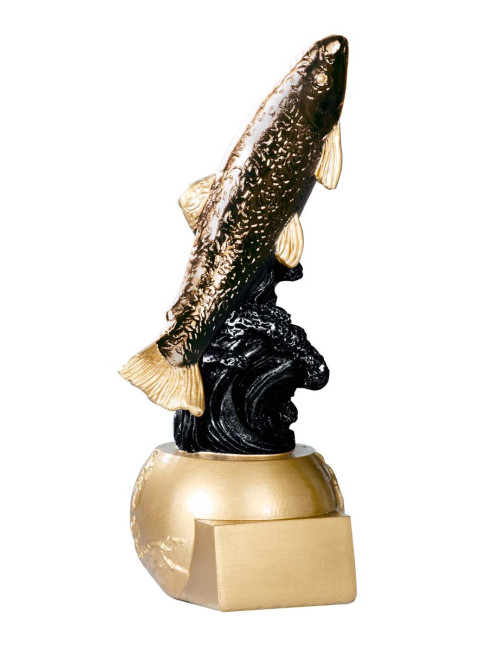Trofeo de resina pesca 71525