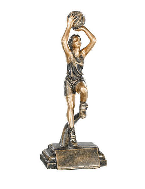 Trofeo de resina Baloncesto femenino 196/52513