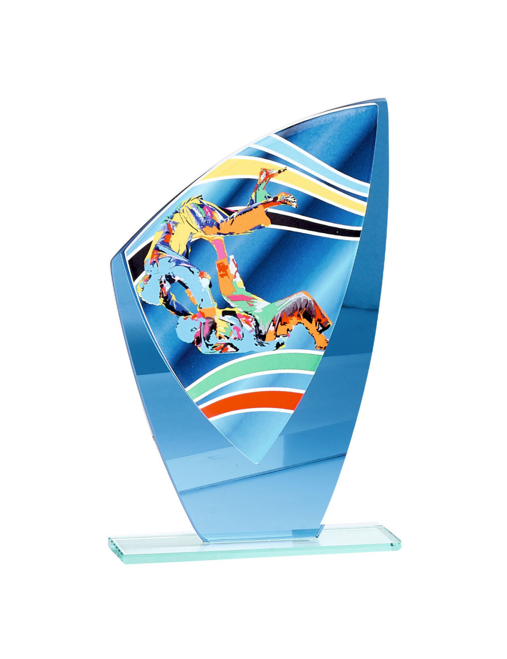 Trofeo de cristal Judo 66208