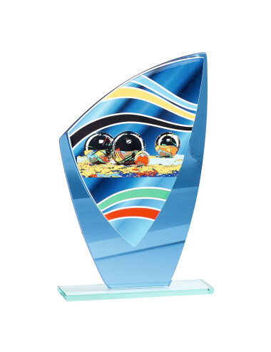 Trofeo de cristal Petanca 66209