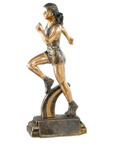 Trofeo de resina Atletismo femenino 196/52526