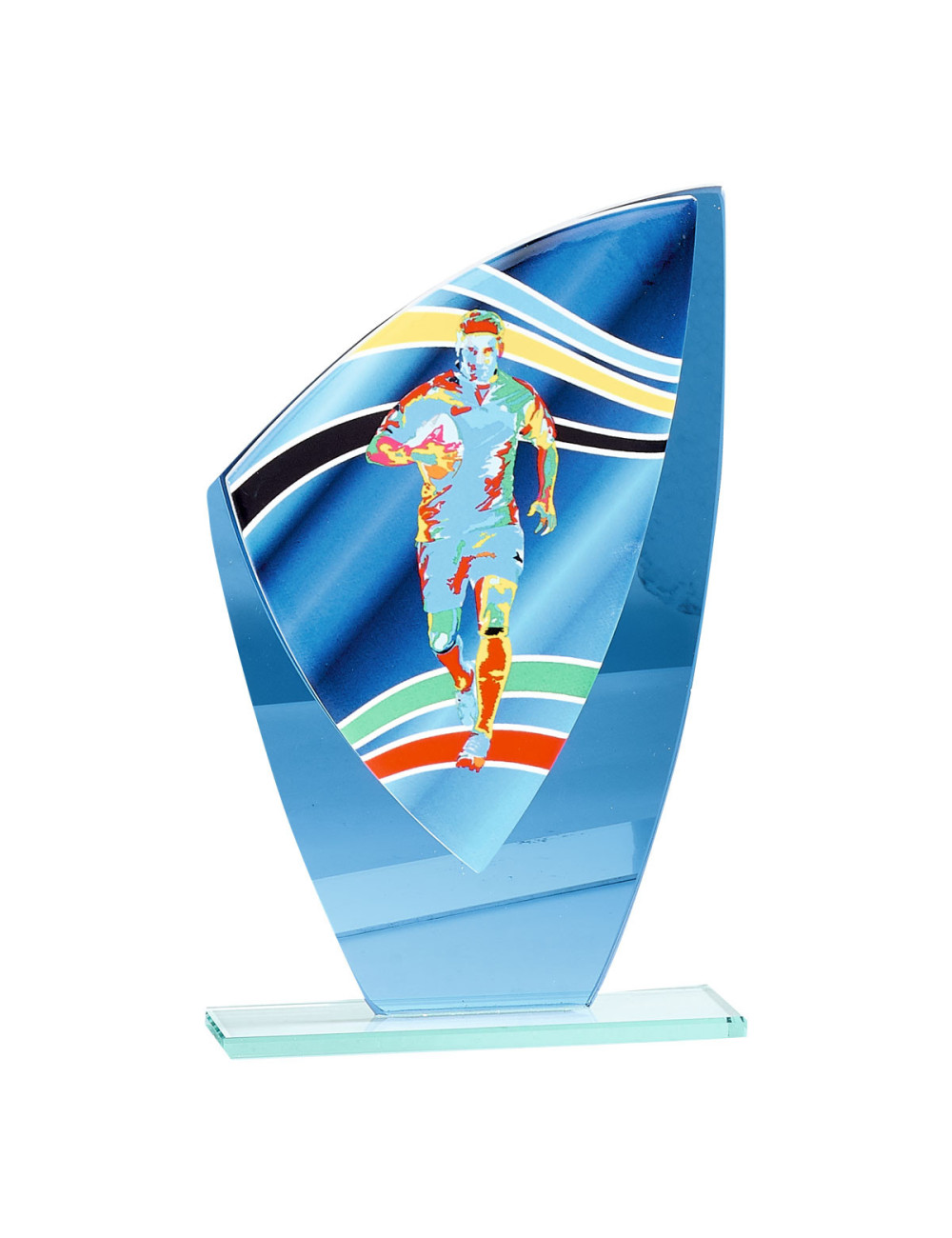 Trofeo de cristal Rugby 66217