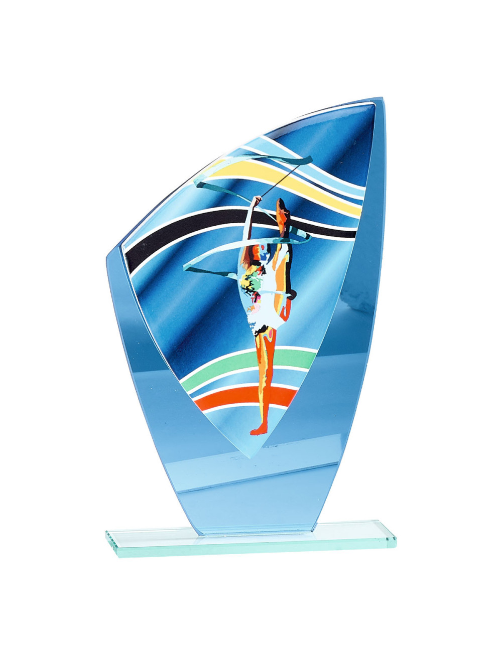 Trofeo de cristal Gimnasia 66219