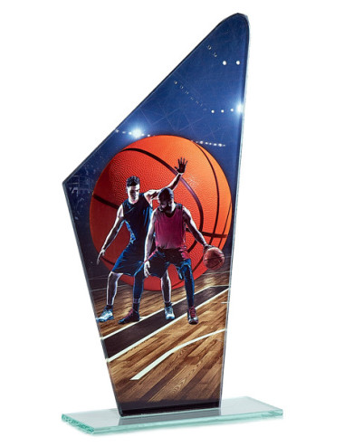 Trofeo de cristal Baloncesto 66102
