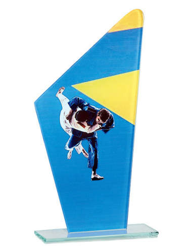 Trofeo de cristal Judo 66114