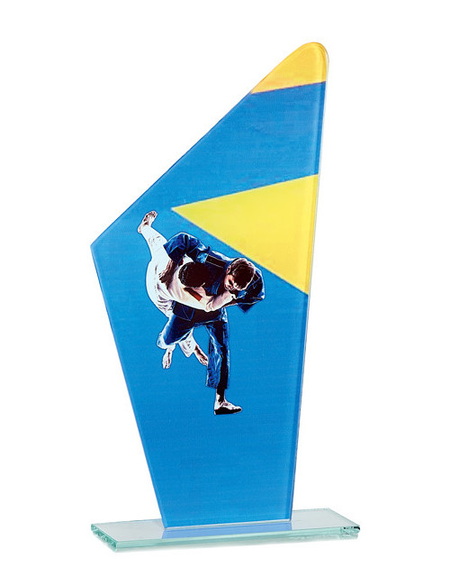 Trofeo de cristal Judo 66114