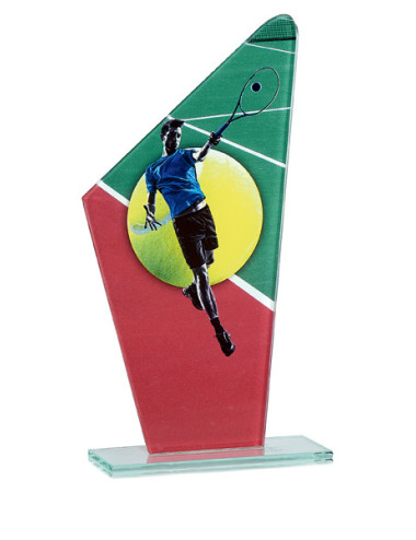 Trofeo de cristal Tenis 66118