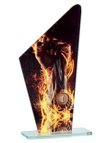 Trofeo de cristal Alegórico 66121
