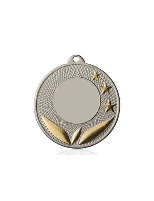 051L - Medalla de Hierro. 50mm. Oro, Plata, Cobre.