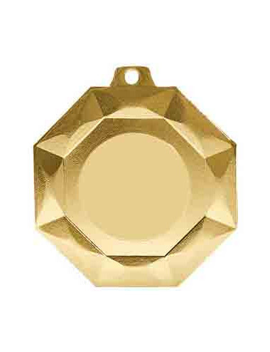 091L - Medalla de Hierro. 50mm. Oro, Plata, Cobre.