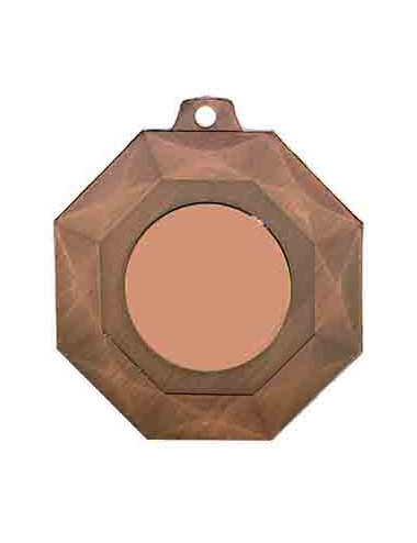 091L - Medalla de Hierro. 50mm. Oro, Plata, Cobre.