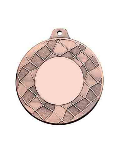 301L - Medalla de hierro de 50mm. Oro, Plata, Cobre, Bronce.