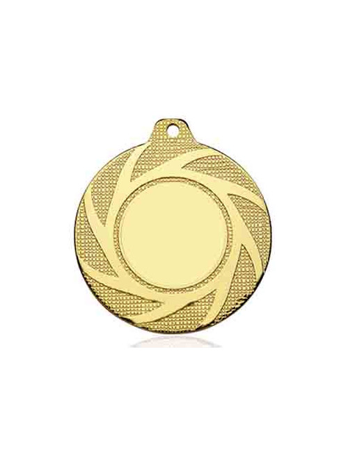084L - Medalla de hierro de 50mm. Oro, Plata, Cobre, Bronce.