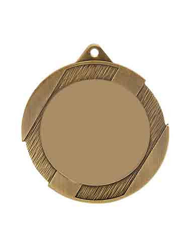 078C - Medalla de Hierro. 70mm. Oro, Plata, Cobre y Bronce.