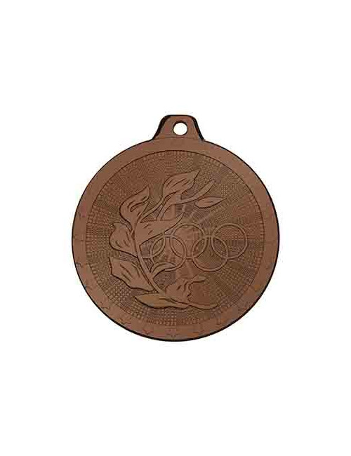 NU05 - Medalla de Hierro. 50mm. Oro, Plata, Cobre.