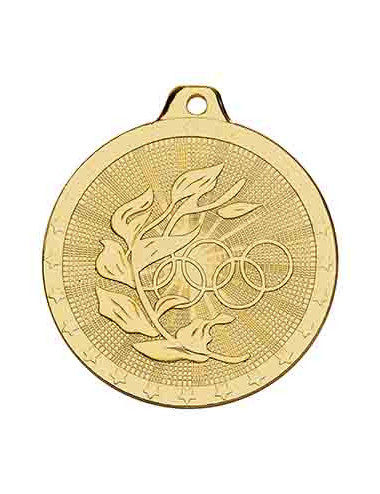 NU05 - Medalla de Hierro. 50mm. Oro, Plata, Cobre.