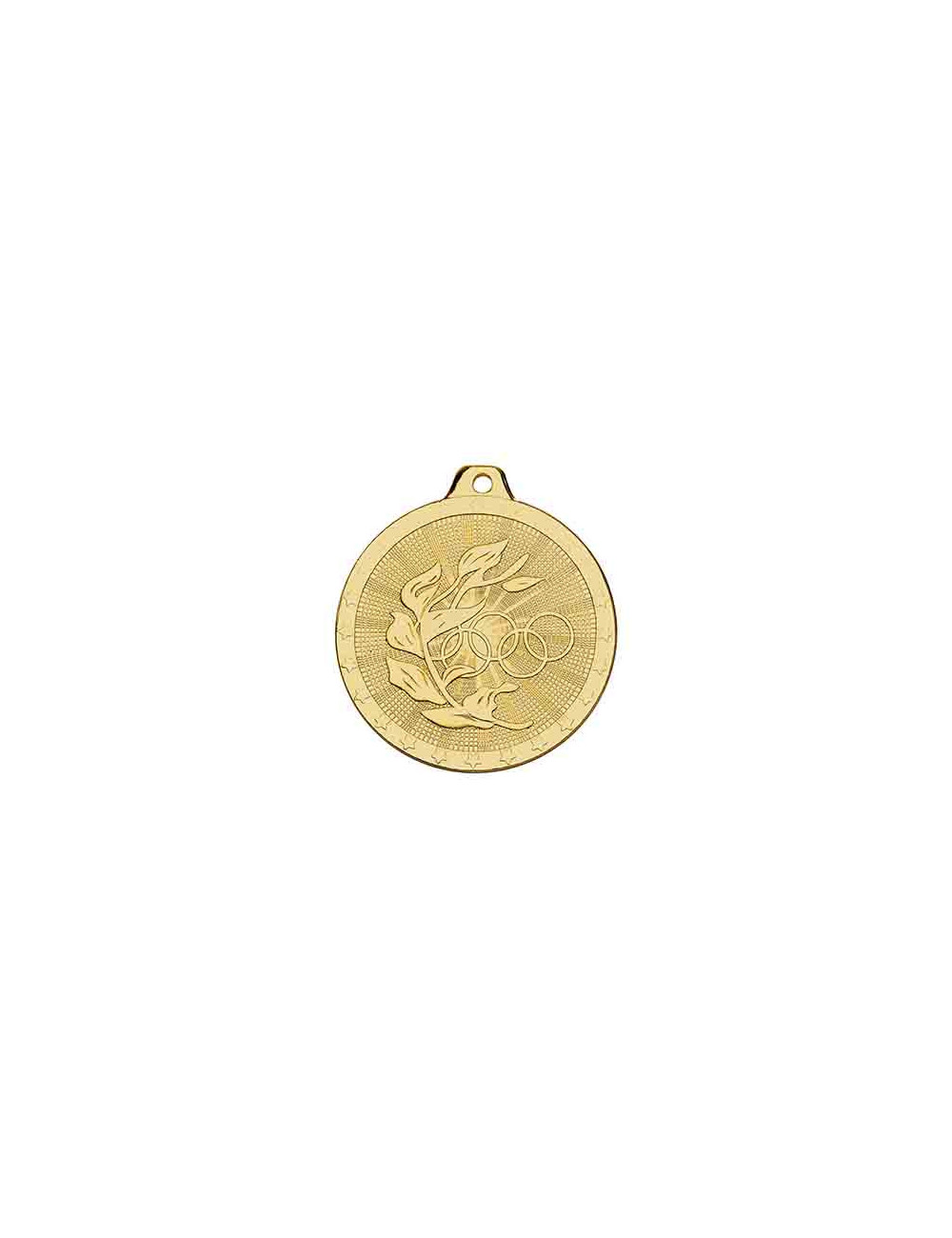 NU05 - Medalla de Hierro. 50mm. Oro, Plata, Cobre.